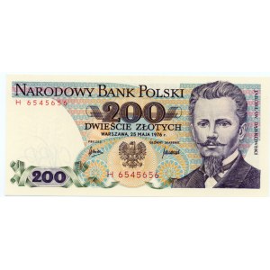 200 zloty 1976 - H series