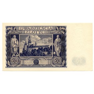 20 Zloty 1936 - Serie AO