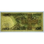 50 zloty 1986 - FT series - autograph of the author of the project Mr. Andrzej Heidrich - RARE.