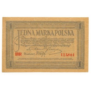 1 marka polska 1919 - seria IBR