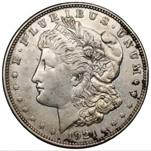 USA - 1 dolar 1921 - Filadelfia - Morgan Dollar