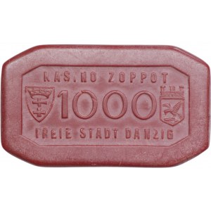 Freie Stadt Danzig - Casino Sopot - Jeton 1 000 Gulden