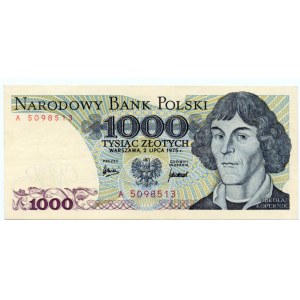 1000 zloty 1975 - Series A