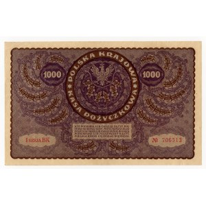1.000 marek polskich 1919 - I SERJA BK