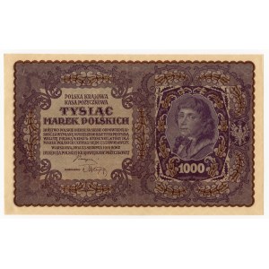 1.000 marek polskich 1919 - I SERJA O