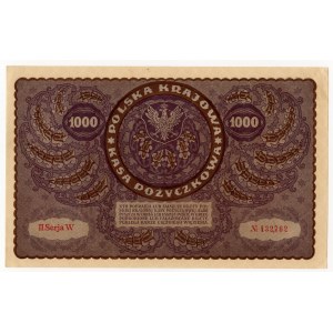 1.000 Polnische Mark 1919 - II SERIE W