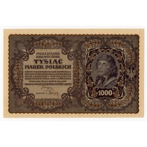 1 000 polských marek 1919 - III SÉRIE H