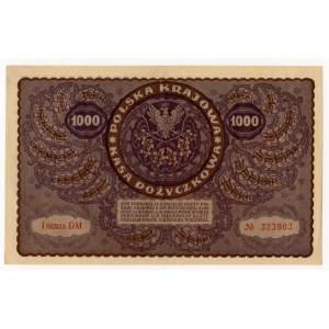 1.000 marek polskich 1919 - I SERJA DM