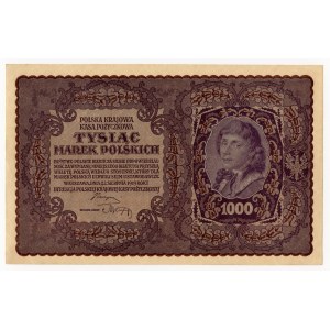 1.000 marek polskich 1919 - I SERJA BM