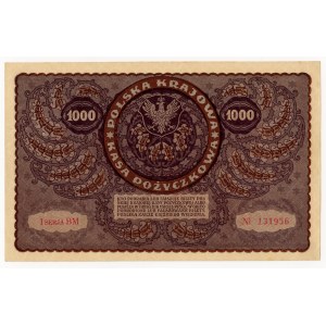 1.000 marek polskich 1919 - I SERJA BM