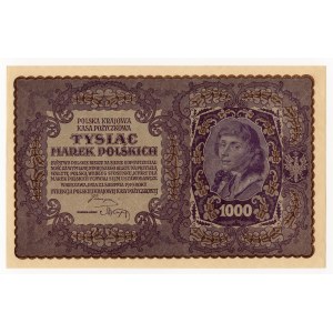 1,000 Polish marks 1919 - I SERIES BL