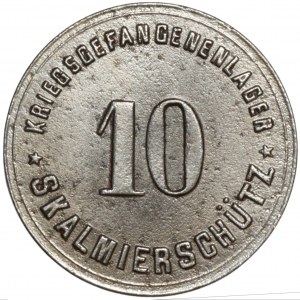 Großpolnisches Kriegsgefangenenlager Skalmierschütz (Skalmierzyce) 10 fenig.