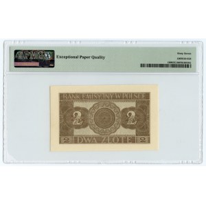 2 złote 1941 - seria AG - PMG 67 EPQ - MAX NOTA