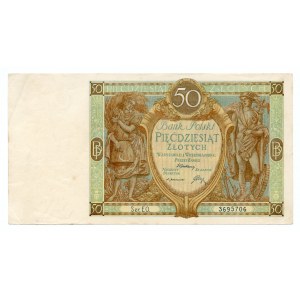 50 złotych 1929 - Ser. EO.