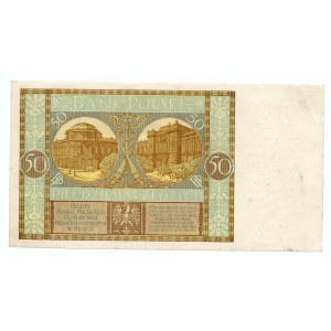 50 złotych 1929 - Ser. EO.