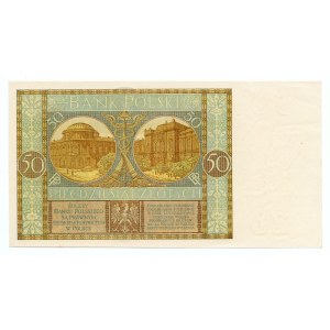 50 złotych 1929 - Ser. EY.
