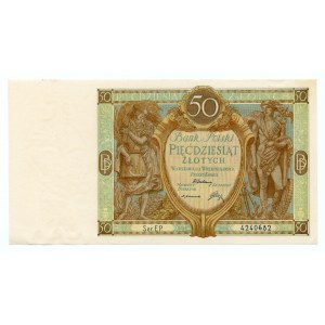 50 złotych 1929 - Ser. EP
