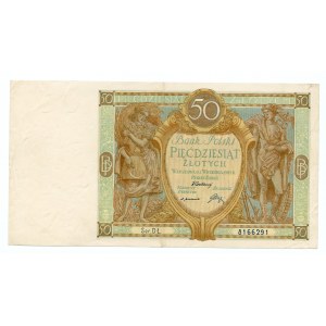 50 Zloty 1929 - Ser. DŁ