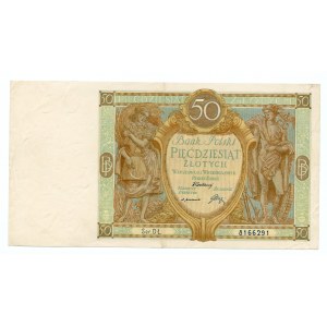 50 złotych 1929 - Ser. DŁ