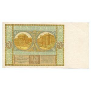 50 Zloty 1929 - Ser. DŁ