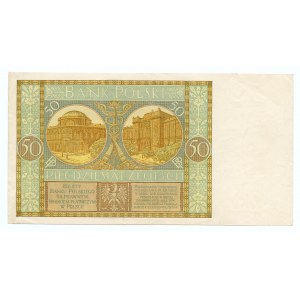 50 złotych 1929 - Ser. DŁ