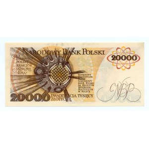 20.000 złotych 1989 - seria W