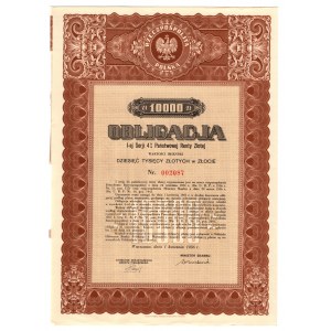 Obligacja Renty Złotej 1936 r.