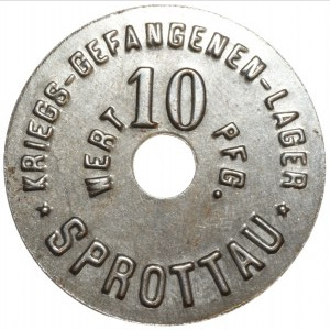 Schlesisches Kriegsgefangenenlager Sprottau (Sprotava) 10 Zäune