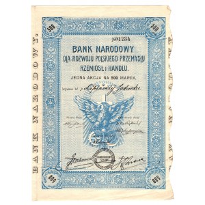 National Bank for the Development of Polish Crafts and Trade - 500mkp