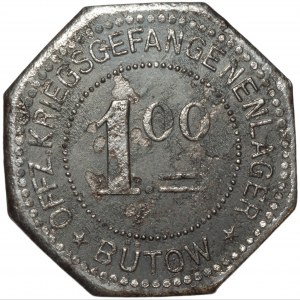 Pommern Lager Jenniecki Butow (Bytow) 1 Münze nicht gelistete Fe-ox Sorte.