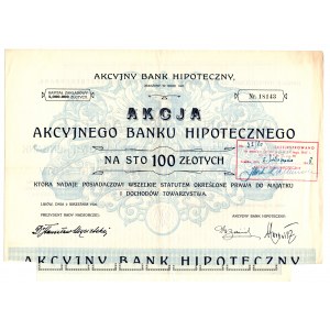 Akcyjny Bank Hipoteczny - 100 Zloty 1926