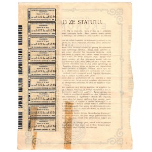EKONOMJA Spółka Akcyjna Gospodarstwa Krajowego - 10 x 5.000 marek 1922