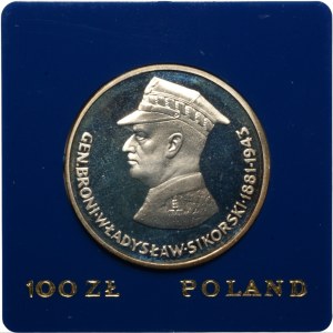 100 złotych 1981 - Władysław Sikorski