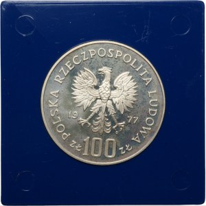 Ochrona Środowiska - 100 złotych 1977 - Żubr