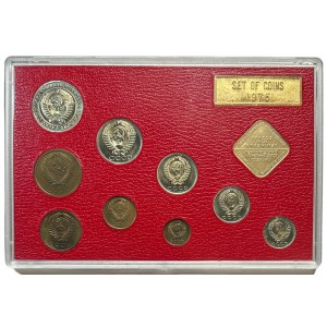 ZSSR zestaw monet obiegowych 1975 Mennica Leningrad - Sankt Petersburg