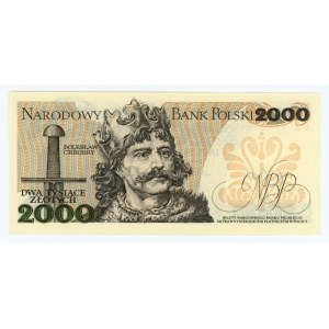 2.000 złotych 1982 - seria BR
