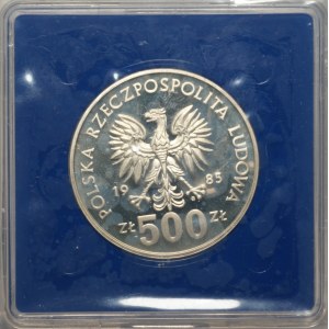 500 złotych 1985 - 40 Lat ONZ