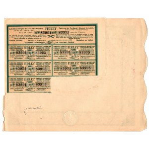 Lubliner Portland-Zementfabrik Firley - 5 x 50 Zloty 1925