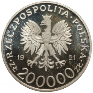 200 000 złotych 1991 - Gen. Leopold Okulicki - Niedźwiadek