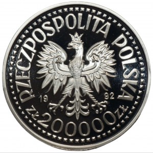 200 000 złotych 1992 - Władysław III Warneńczyk - popiersie