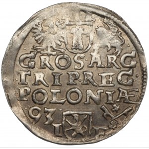 Zygmunt III Waza (1587-1632) - Trojak 1593 Poznań