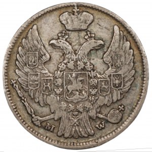 1 złoty = 15 kopiejek 1839 (MW) Warszawa