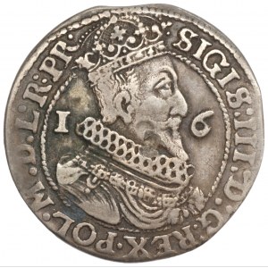 Zygmunt III Waza (1587-1632) Ort Gdańsk 1624 przebita data z 1623