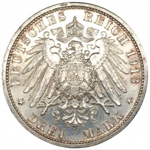 Niemcy, 3 marki, 1913, Berlin