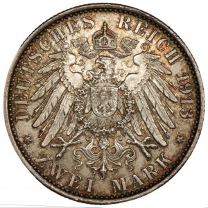 Niemcy - Prusy 2 marki 1913 (A) Berlin