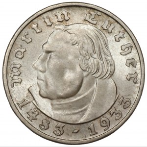 NIEMCY - 2 reichsmark 1933 (F) Stuttgart