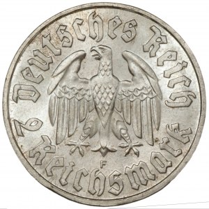 NIEMCY - 2 reichsmark 1933 (F) Stuttgart