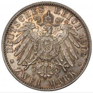 Deutschland, Baden, 2 Mark 1902