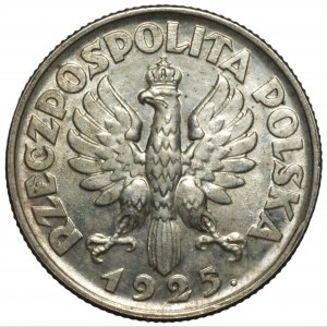 1 złoty 1925 Londyn Kobieta i kłosy,