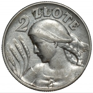 2 Gold 1925 mit einem Punkt nach dem Datum London Frau und Ohren